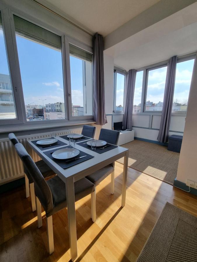Studio Malouin - Sur La Digue De Malo Les Bains Avec Vue Sur Mer ภายนอก รูปภาพ