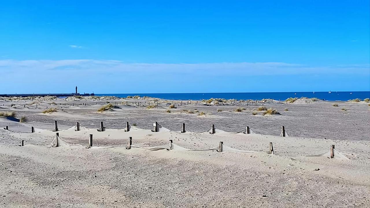 Studio Malouin - Sur La Digue De Malo Les Bains Avec Vue Sur Mer ภายนอก รูปภาพ